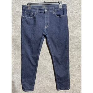 Uniqlo Blue Straight Jeans Classic Fit
